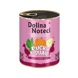 Dolina Noteci SuperFood 800g Kaczka z Przepiórką