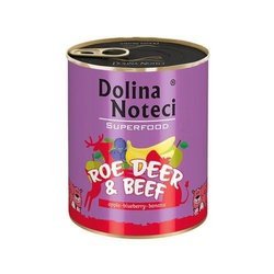 Dolina Noteci SuperFood 800g Sarna i Wołowina