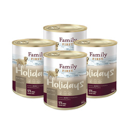 Family First Holidays z kaczką i batatami 800g 3+1 Gratis