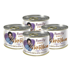 Family First z królikiem 200g 3+1 Gratis