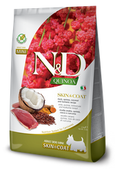 Farmina N&D Quinoa Dog Mini Skin & Coat kaczka 800g