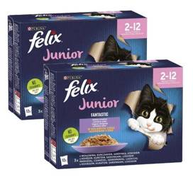 Felix Fantastic Junior Kurczak 24x85g