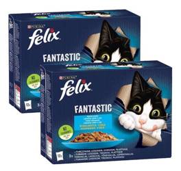 Felix Fantastic uczta oceanu w galaretce 24x85g