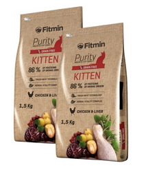 Fitmin Cat Purity Kitten 2x1,5kg