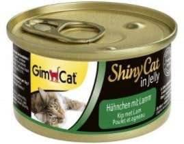 GIMCAT ShinyCat kurczak z jagnięciną w galaretce 70g