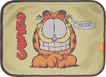 Garfield prostokątna mata pod kuwetę żółta 58,5x44cm