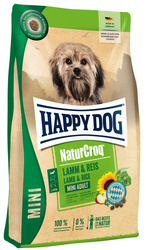 Happy Dog NaturCroq Mini Adult z jagnięcina i ryżem 800g