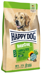 Happy Dog Naturcroq Adult z jagnięciną i ryżem 15kg