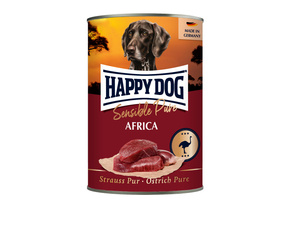 Happy Dog Sensible Pure Africa ze strusiem 400g