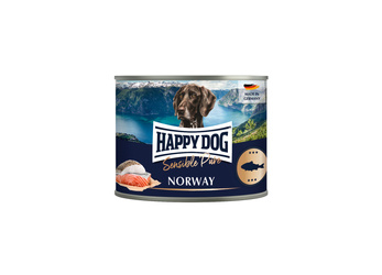 Happy Dog Sensible Pure Norway z rybami 200g