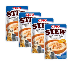 Inaba Cat Ciao Stew kurczak i tuńczyk 4x40g