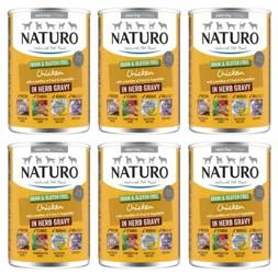 Naturo Grain Gluten Free kurczak 6x390g