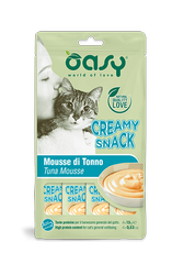 OASY Creamy Snacks Tuńczyk 4x15g