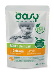 OASY Lifestage Sterilized Chicken 85g