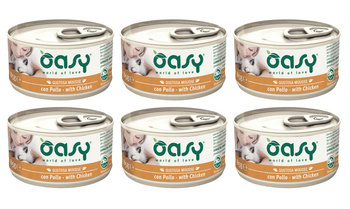 OASY Mousse Adult mus z kurczaka 6x85g