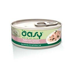 OASY Natural Adult Kurczak ze szpinakiem 70g