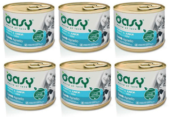 OASY Oneprotein Puppy Mini Jagnięcina 6x200g