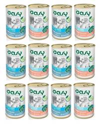 OASY Oneprotein Puppy Mix Smaków 12x400g