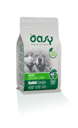 Oasy Adult M/L Królik 12kg