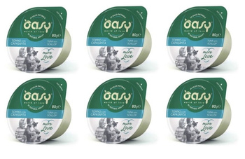 Oasy More Love tuńczyk z przegrzebkiem 6x70g