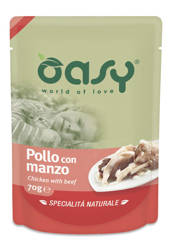 Oasy Natural Kurczak z wołowiną 70g