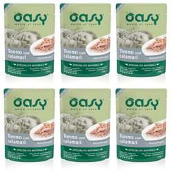 Oasy Natural Tuńczyk z kalmarami 6x70g