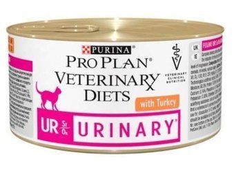 PURINA ProPlan Veterinary Diets UR Urinary z indykiem 195g