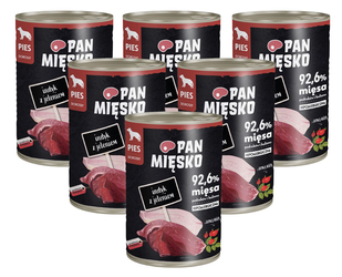 Pan Mięsko Adult indyk z jeleniem 6x400g