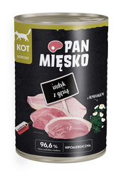 Pan Mięsko Adult z indykiem i gęsią 400g