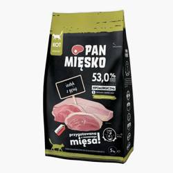 Pan Mięsko Indyk z gęsią dla kota S 5kg