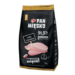 Pan Mięsko indyk z bażantem 20kg S