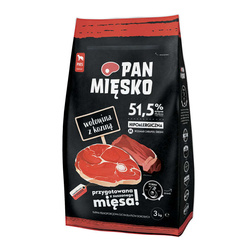 Pan Mięsko wołowina z koziną 3kg M