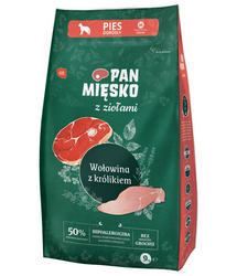 Pan Mięsko z ziołami wołowina z królikiem 9kg