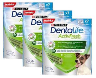 Purina DentaLife Activfresh S 21szt. 345g