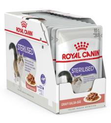 Royal Canin Sterilised w sosie 12x85g 