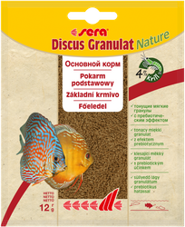 Sera Discus Granules Nature saszetka 12 g granulat pokarm dla pielęgnic