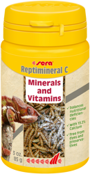 Sera Reptimineral C 100 ml granulat gady pokarm uzupełniający