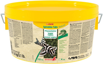 Sera Spirulina Tabs Nature 1,4 kg pokarm roślinny