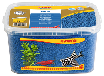 Sera Żwirek do akwarium Gravel Blue 2 - 3 mm 6 l niebieski