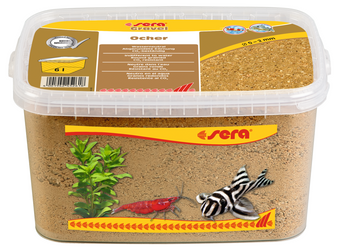 Sera Żwirek do akwarium Gravel Ocher 0 - 2 mm 6 l ochra