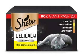 Sheba Delicacy Drobiowe Smaki w galaretce 80*85g