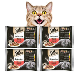 Sheba Selection Soczyste Smaki w sosie 32x85g