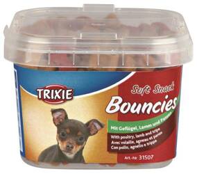 Trixie Soft Snack Bouncies kostki drobiowe 140g