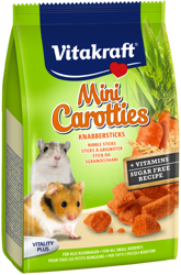 Vitakraft Carroties Mini 50g przysmak dla małych gryzoni