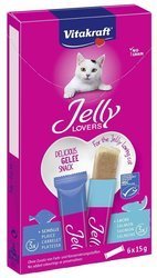 Vitakraft Jelly Lovers Łosoś z Flądrą 6x15g