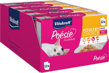 Vitakraft Poesie Classique multipak z drobiem 60x85g