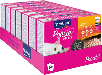 Vitakraft Poesie Deli Mix Smaków w sosie 42x85g