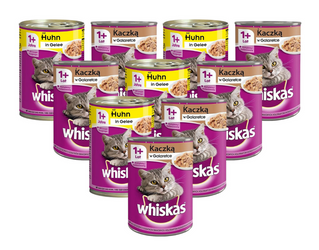 Whiskas Adult Mix Smaków w galaretce 12x400g