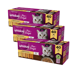 Whiskas Drobiowe Frykasy w galaretce 120x85g