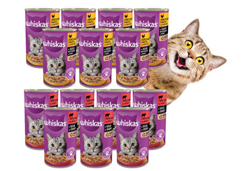 Whiskas Mix Smaków Adult 12x400g